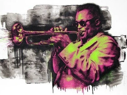 Mr. Brainwash Miles Davis - Mr Brainwash Poster Print MBW Pink And Green Street Art 3 Mr. Brainwash Miles Davis - Mr Brainwash Poster Print MBW Pink And Green Street Art