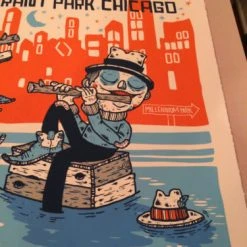 Michael Sieben Lollapalooza - 2013 Artist Poster Print SIGNED & NUMBERED Perry Farrell Sieben Gig Posters 13 Michael Sieben Lollapalooza - 2013 Artist Poster Print SIGNED & NUMBERED Perry Farrell Sieben Gig Posters