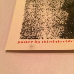 Gig Posters Cold War Kids - 2010 Third Alert Designs Poster Print California Signed And #'d