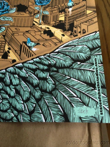 Widespread Panic - 2014 Shock Studios Poster Print Cleveland OH Jacobs Pavillion 7 Widespread Panic - 2014 Shock Studios Poster Print Cleveland OH Jacobs Pavillion