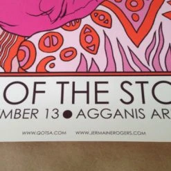 Queens Of The Stone Age - 2013 Jermaine Rogers Poster Print Boston MA Kills 14 Queens Of The Stone Age - 2013 Jermaine Rogers Poster Print Boston MA Kills