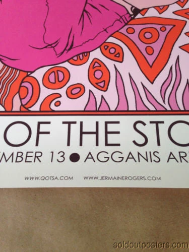Queens Of The Stone Age - 2013 Jermaine Rogers Poster Print Boston MA Kills 8 Queens Of The Stone Age - 2013 Jermaine Rogers Poster Print Boston MA Kills
