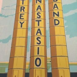 Trey Anastasio Band - 2014 Brian Methe Poster Print Cleveland, OH House Of Blues Gig Posters