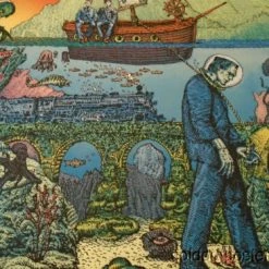 Umphrey’s McGee - 2015 David Welker Poster St. Augustine Amphitheater FL AP Gig Posters