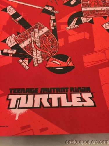 Teenage Mutant Ninja Turtles - 2014 Andrew Kolb Poster Print TMNT Nickelodeon 7 Teenage Mutant Ninja Turtles - 2014 Andrew Kolb Poster Print TMNT Nickelodeon