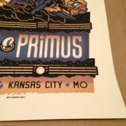 Queens Of The Stone Age - 2014 Guy Burwell Poster Print Primus Kansas City MO