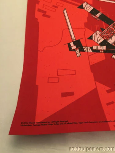 Teenage Mutant Ninja Turtles - 2014 Andrew Kolb Poster Print TMNT Nickelodeon 8 Teenage Mutant Ninja Turtles - 2014 Andrew Kolb Poster Print TMNT Nickelodeon