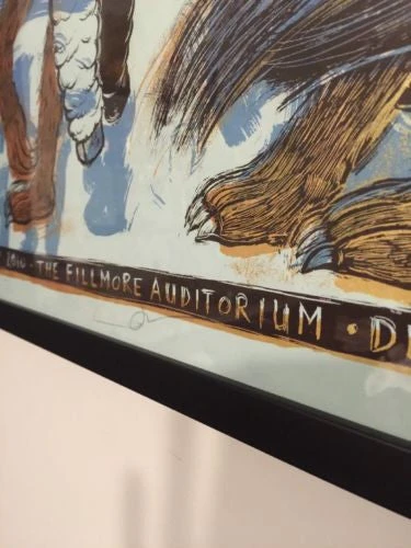 The Black Keys - 2010 Dan Grzeca Poster Framed Denver, CO Fillmore Colorado 8 The Black Keys - 2010 Dan Grzeca Poster Framed Denver, CO Fillmore Colorado