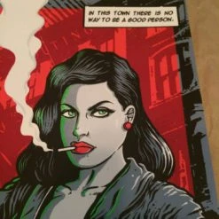 Sin City 2 - 2014 Cristiano Suarez Poster A Dame To Kill For Movie Print Movie/TV Posters