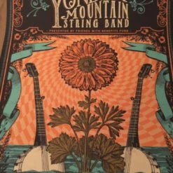 Yonder Mountain String Band - 2014 Status Serigraph Poster Augusta GA Jessye Nor Gig Posters