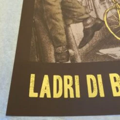The Bicycle Thief - XUL1349 Poster Print VARIANT Italian Version FAMP Art Movie/TV Posters