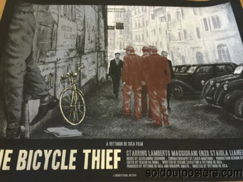 Movie/TV Posters The Bicycle Thief - XUL1349 Poster Print Regular English Version FAMP Art 4 Movie/TV Posters The Bicycle Thief - XUL1349 Poster Print Regular English Version FAMP Art
