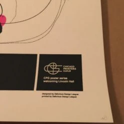 Herman Dune & Julie Doiron - 2009 Delicious Design Poster Print Chicago, IL 10 Herman Dune & Julie Doiron - 2009 Delicious Design Poster Print Chicago, IL