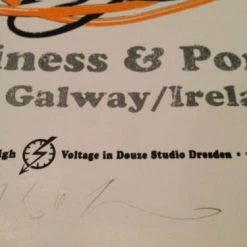 Lars Krause Gig Posters Big Business & Porn/Melvins - Lars P Krause Poster Print Galway Ireland 5/3/2007