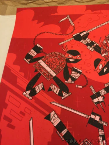 Teenage Mutant Ninja Turtles - 2014 Andrew Kolb Poster Print TMNT Nickelodeon 5 Teenage Mutant Ninja Turtles - 2014 Andrew Kolb Poster Print TMNT Nickelodeon