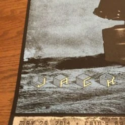 Jack White - 2014 Rob Jones Poster Print Cain's Ballroom Tulsa, OK 5/29/2014