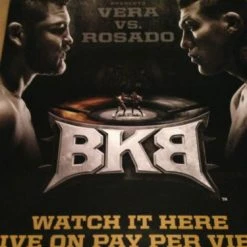 Sold Out Posters BKB Big Knockout Boxing Vera Vs Rosado Poster Print Mandalay Bay