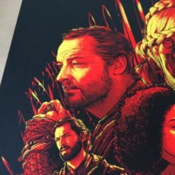 Game Of Thrones House Targaryen - Joshua Budich Poster Print SIGNED #'d/200