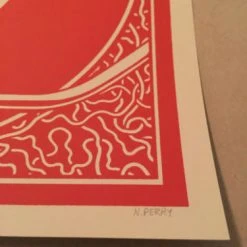 Spin Me Flip Me - 2014 Art Print Nick Perry Hand Signed Edition Of X/9 No Vinyl Gig Posters