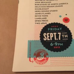 Art Prints Busy Beaver Button Co. - 2012 Delicious Design Poster Print Chicago, IL 11 Art Prints Busy Beaver Button Co. - 2012 Delicious Design Poster Print Chicago, IL