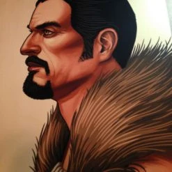 Kraven - 2014 Mike Mitchell Poster Print Signed And #'d MONDO Static Medium