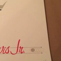 Sammy Davis Jr. - Delicious Design Poster Print Chicago, IL Warner Bros. Signed