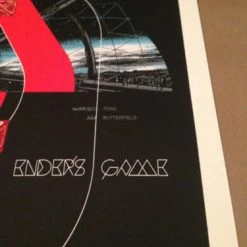 Ender's Game - 2013 Martin Ansin Poster Print Mondo Numbered 1st Edition