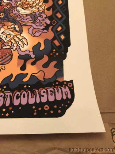 Gig Posters Widespread Panic 2014 Guy Burwell Poster Print Mississippi Coast Coliseum Biloxi 7 Gig Posters Widespread Panic 2014 Guy Burwell Poster Print Mississippi Coast Coliseum Biloxi