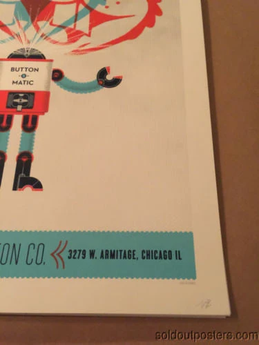 Art Prints Busy Beaver Button Co. - 2012 Delicious Design Poster Print Chicago, IL 6 Art Prints Busy Beaver Button Co. - 2012 Delicious Design Poster Print Chicago, IL