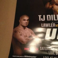 Sold Out Posters UFC 173 - 2014 Poster Renan Barao Vs TJ Dillshaw Lawler Vs. Ellenberger Print MGM