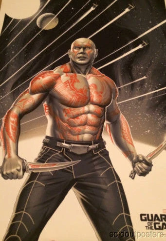 Drax - Phantom City Creative 2014 Poster Print Guardians Of The Galaxy MONDO 4 Drax - Phantom City Creative 2014 Poster Print Guardians Of The Galaxy MONDO