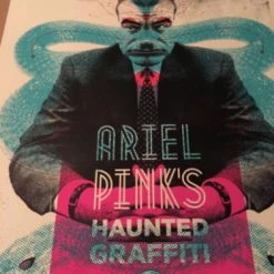 Chicago, IL Ariel Pink's - Delicious Design Poster Print Chicago IL Haunted Graffiti Dallas