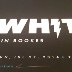 Gig Posters Jack White - 2014 Justin Erickson Poster Pittsburgh, PA Stage AE 16 Gig Posters Jack White - 2014 Justin Erickson Poster Pittsburgh, PA Stage AE