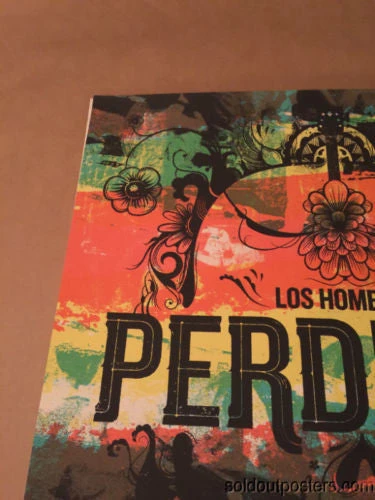 Perdidos Los Hombres - Delicious Design Poster Print Chicago, IL Signed And #'d 4 Perdidos Los Hombres - Delicious Design Poster Print Chicago, IL Signed And #'d