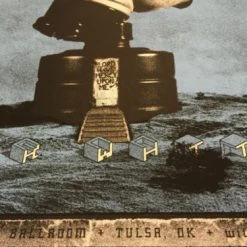 Jack White - 2014 Rob Jones Poster Print Cain's Ballroom Tulsa, OK 5/29/2014