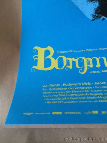 Borgman - 2014 Jay Shaw Poster MONDO Hand Numbered Movie Cinema 9 Borgman - 2014 Jay Shaw Poster MONDO Hand Numbered Movie Cinema