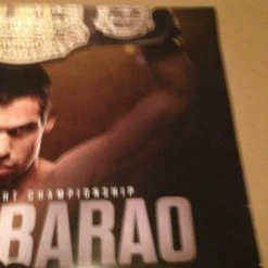 Sold Out Posters UFC 173 - 2014 Poster Renan Barao Vs TJ Dillshaw Lawler Vs. Ellenberger Print MGM