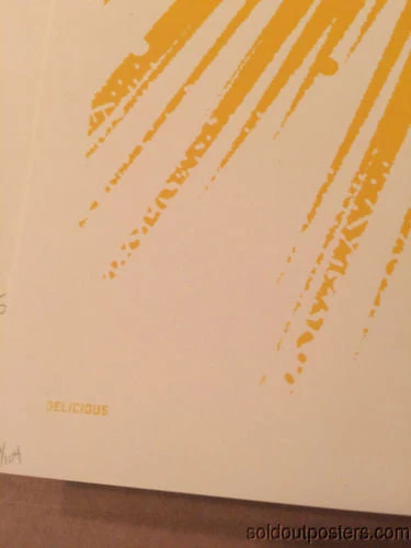 Nat Nerd - 20011 Delicious Design Poster Print Art Print Signed Numbered Gig Posters 7 Nat Nerd - 20011 Delicious Design Poster Print Art Print Signed Numbered Gig Posters