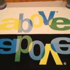 Flipper - 2013 ABOVE Poster Print Nightime Flipper Edition Of 16 Signed And #d