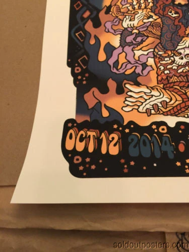 Gig Posters Widespread Panic 2014 Guy Burwell Poster Print Mississippi Coast Coliseum Biloxi 8 Gig Posters Widespread Panic 2014 Guy Burwell Poster Print Mississippi Coast Coliseum Biloxi