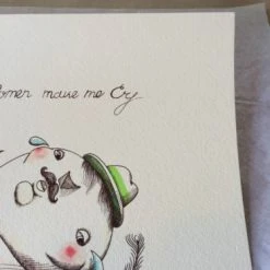 Art Prints Onions And Women Make Me Cry 2014 Zed1 Poster Print SIGNED #'d Hand Embellished