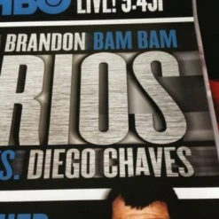 Sold Out Posters Brandon Bam Bam Rios Vs. Diego Chaves HBO Boxing Fight Poster Print Kovalev