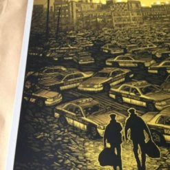 The Town - 2013 Daniel Danger Poster Print Mondo Variant Numbered Ed Of 160