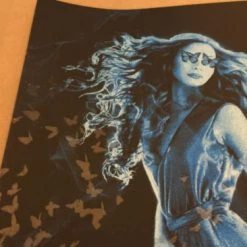 Arctic Monkeys - 2014 Todd Slater Poster Seattle, WA Paramount Theatre Blue Gig Posters