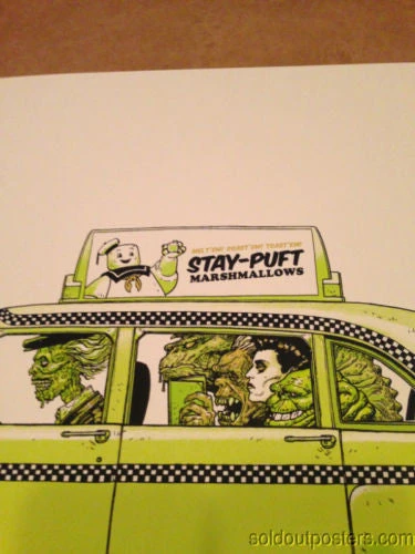 Ghostbusters Spooks Spectres Ghosts Phantom City Creative Poster Print VARIANT 6 Ghostbusters Spooks Spectres Ghosts Phantom City Creative Poster Print VARIANT