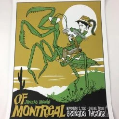Of Montreal - 2010 Todd Slater Poster Dallas, TX Granada Theater Gig Posters