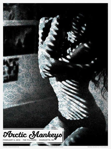 Arctic Monkeys - 2014 Third Alert Designs Poster Charlotte The Fillmore Gig Posters 4 Arctic Monkeys - 2014 Third Alert Designs Poster Charlotte The Fillmore Gig Posters