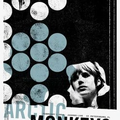 Gig Posters Arctic Monkeys - 2014 Third Alert Designs Poster St. Petersburg