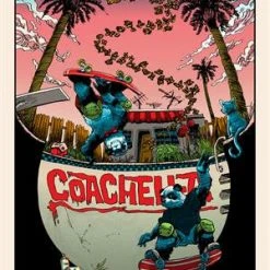 Coachella - 2017 Tim Doyle Poster AP Signed Empire Polo Indio, CA