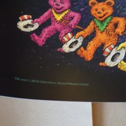 Grateful Dead - 2015 Marq Spusta Poster Chicago, IL Fare Thee Well 15 Grateful Dead - 2015 Marq Spusta Poster Chicago, IL Fare Thee Well